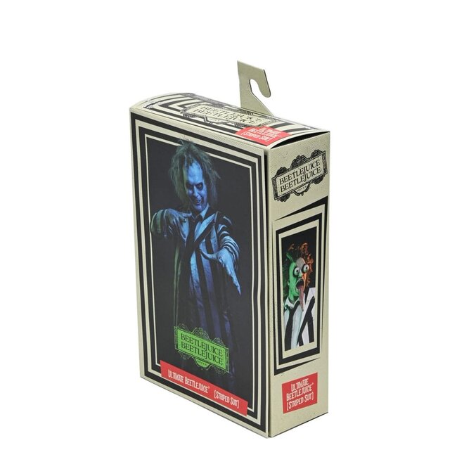 Beetlejuice Beetlejuice Action Figure 7 Scale Ultimate Striped Suit Beetlejuice 18 cm