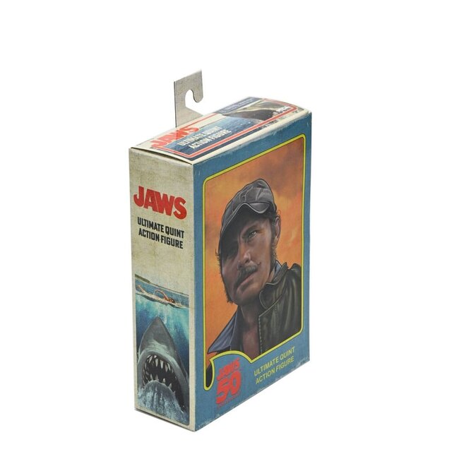 Jaws Action Figure Ultimate Sam Quint 50th Anniversary Figure 18 cm