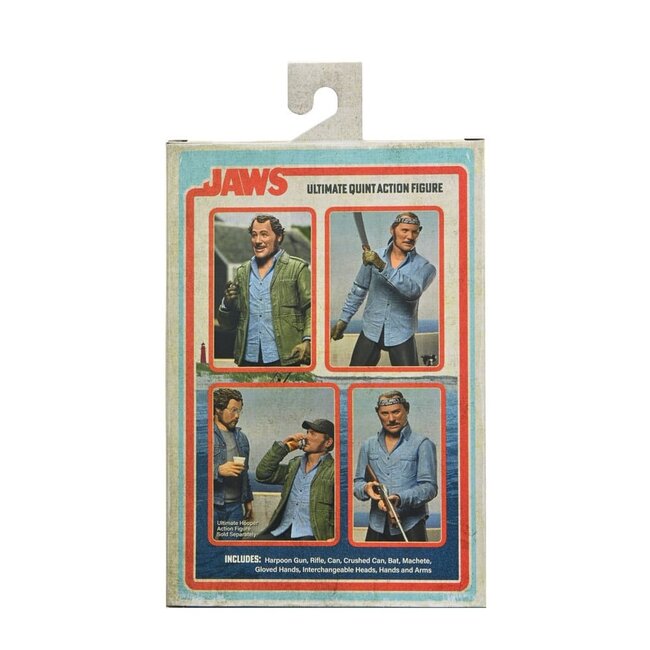 Der weiße Hai Actionfigur Ultimate Sam Quint 50. Jubiläumsfigur 18 cm