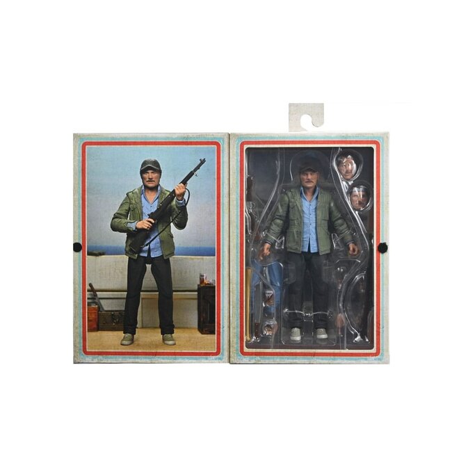 Der weiße Hai Actionfigur Ultimate Sam Quint 50. Jubiläumsfigur 18 cm