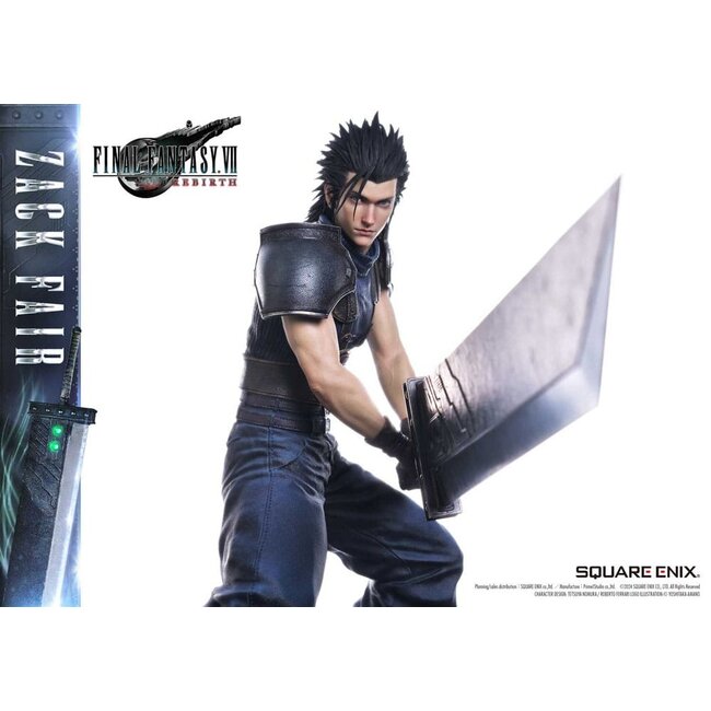 Final Fantasy VII Rebirth Statue 1/4 Zack Fair 57 cm