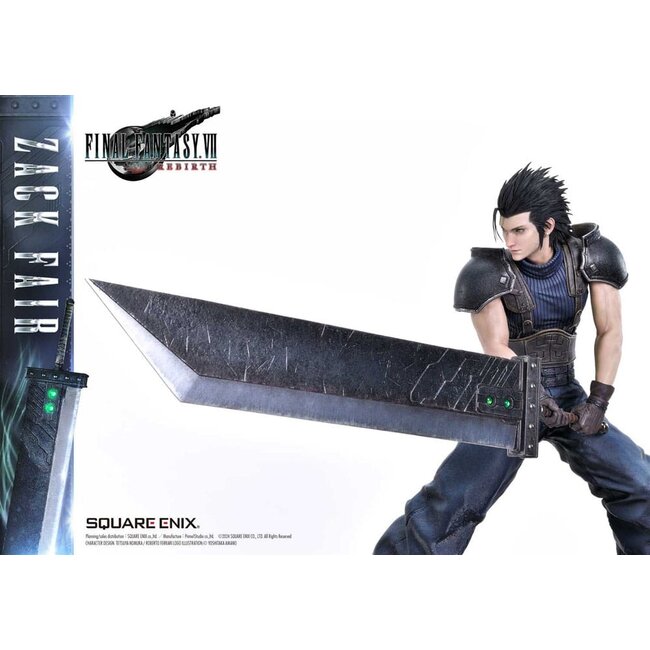 Final Fantasy VII Rebirth Statue 1/4 Zack Fair 57 cm