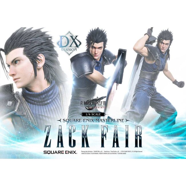 Final Fantasy VII Rebirth Statue 1/4 Zack Fair Deluxe Ver. 57 cm