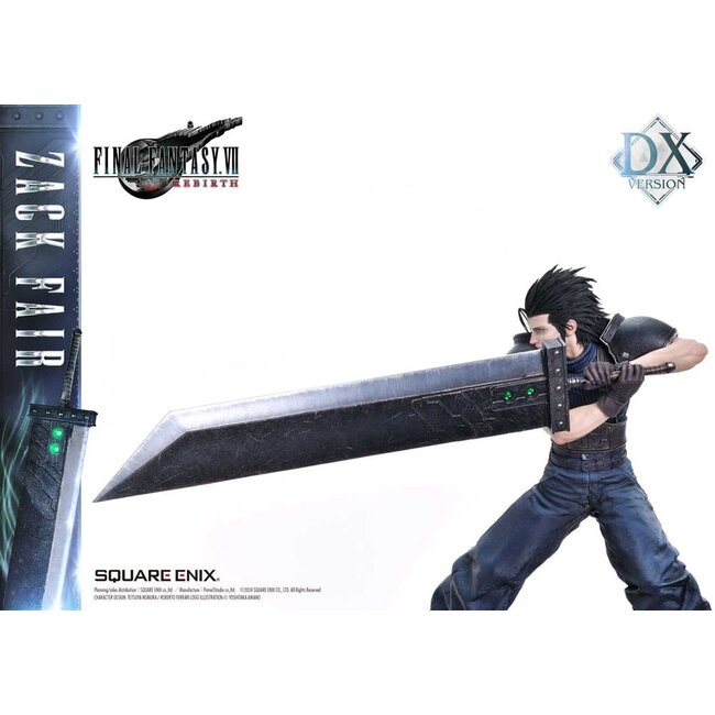Final Fantasy VII Rebirth Statue 1/4 Zack Fair Deluxe Ver. 57 cm