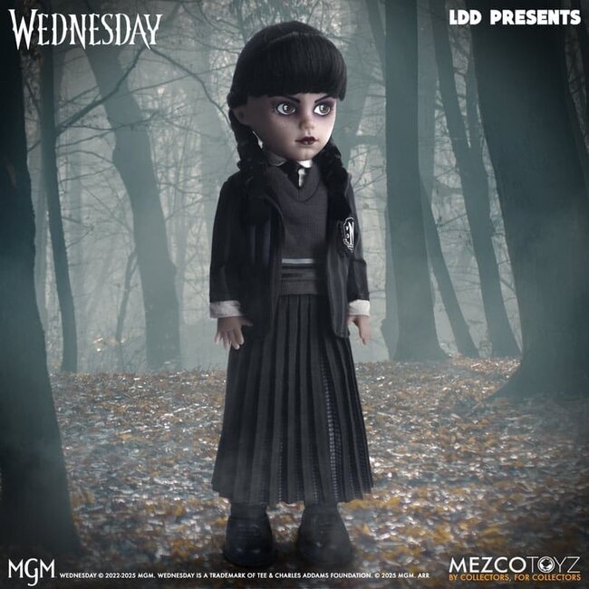 Wednesday LDD präsentiert Puppe Wednesday Nevermore Academy Uniform 25 cm