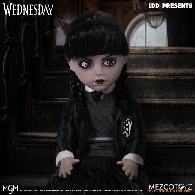 Wednesday LDD präsentiert Puppe Wednesday Nevermore Academy Uniform 25 cm