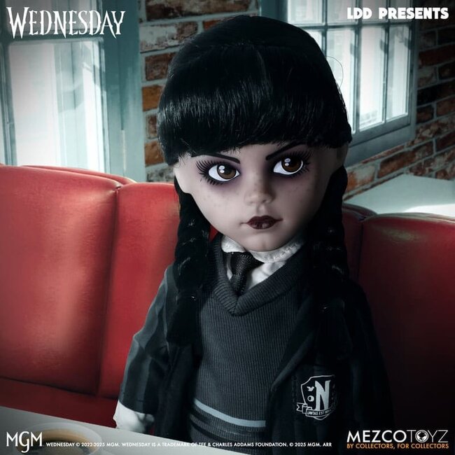 Wednesday LDD präsentiert Puppe Wednesday Nevermore Academy Uniform 25 cm
