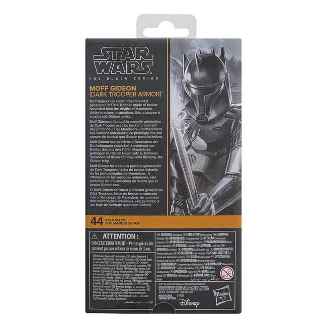 Star Wars: The Mandalorian Black Series Actionfigur Moff Gideon (Dark Trooper Armor) 15 cm