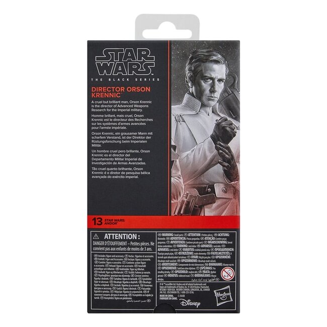 Star Wars: Andor Black Series Actionfigur Regisseur Orson Krennic 15 cm