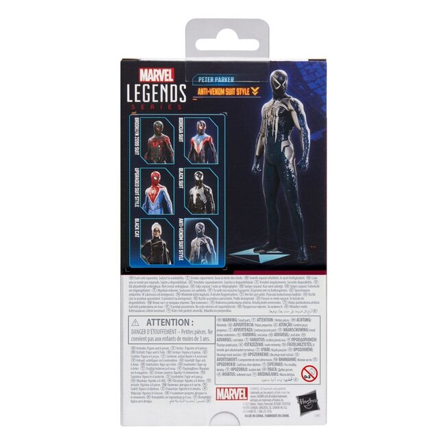 Spider-Man 2 Marvel Legends Gamerverse Action Figure Peter Parker (Anti-Venom Suit Style) 15 cm