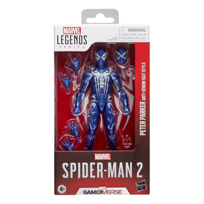 Spider-Man 2 Marvel Legends Gamerverse Action Figure Peter Parker (Anti-Venom Suit Style) 15 cm
