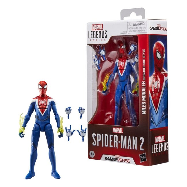 Spider-Man 2 Marvel Legends Gamerverse Actionfigur Miles Morales (verbesserter Anzugstil) 15 cm