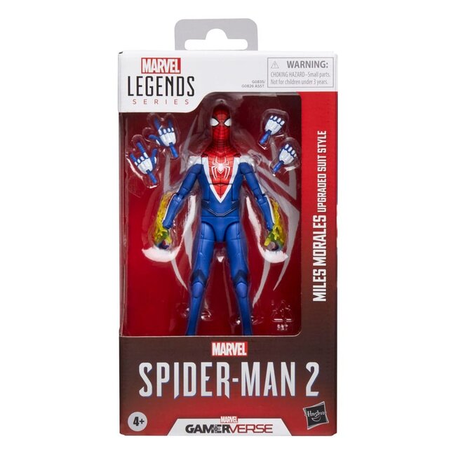 Spider-Man 2 Marvel Legends Gamerverse Actionfigur Miles Morales (verbesserter Anzugstil) 15 cm