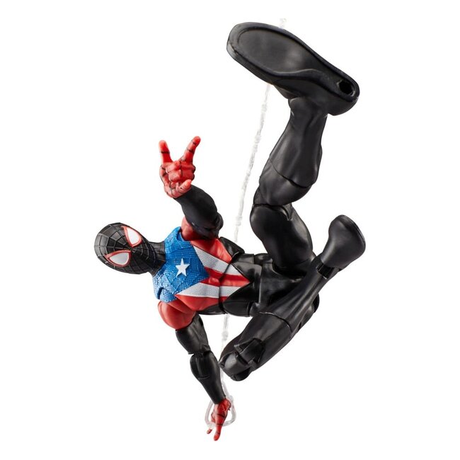 Spider-Man 2 Marvel Legends Gamerverse Actionfigur Miles Morales (Boricua-Anzug) 15 cm