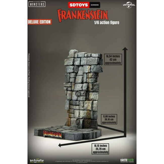 Frankenstein's Monster 1/6 Action Figure Deluxe Edition