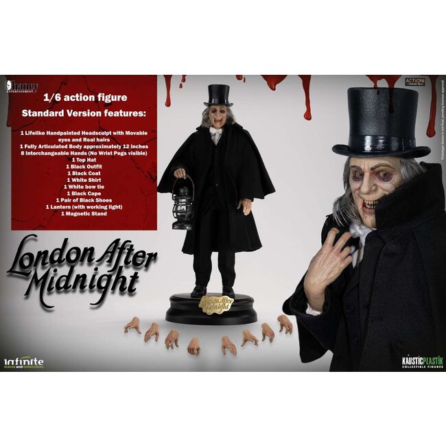 Lon Chaney as London after Midnight 1/6 Action Figure Standard Version