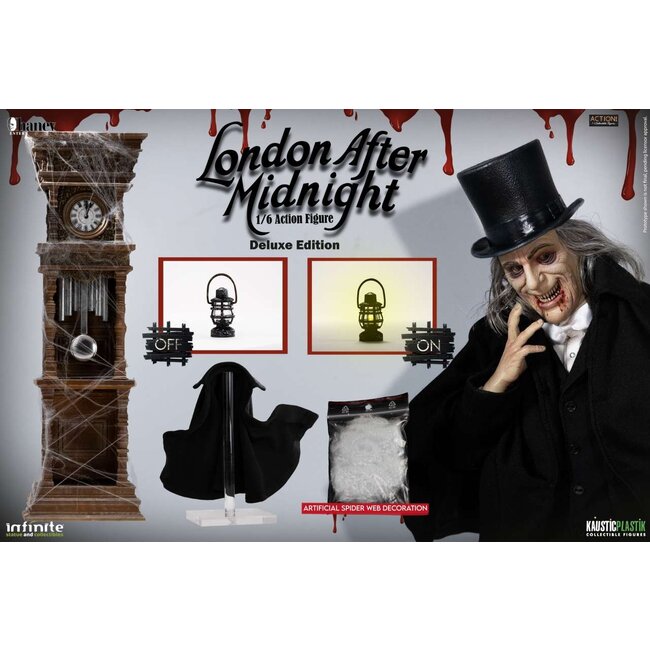Lon Chaney as London after Midnight 1/6 Action Figure Deluxe Version