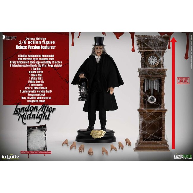 Lon Chaney as London after Midnight 1/6 Action Figure Deluxe Version
