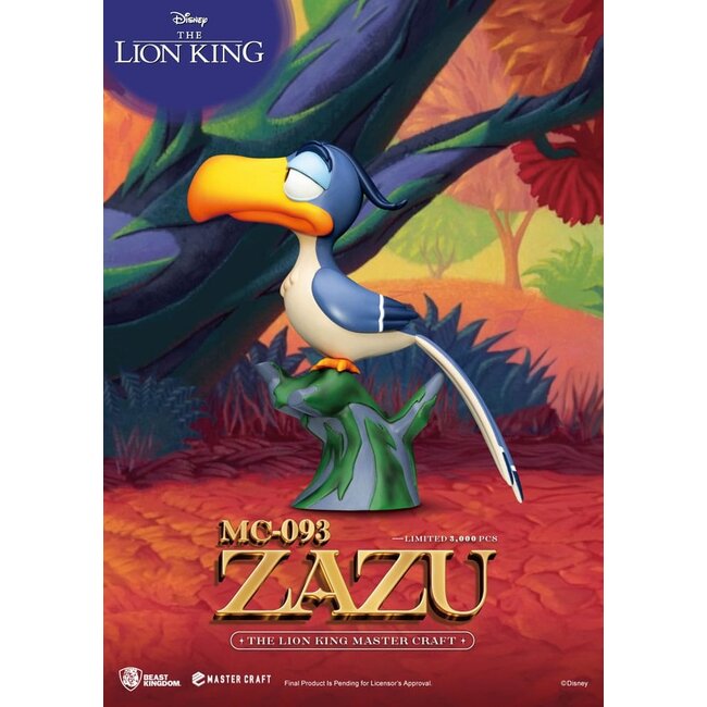 Disney Master Craft Statue The Lion King Zazu 20 cm