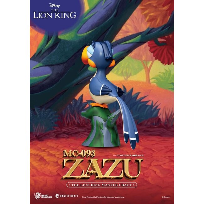 Disney Master Craft Statue Der König der Löwen Zazu 20 cm
