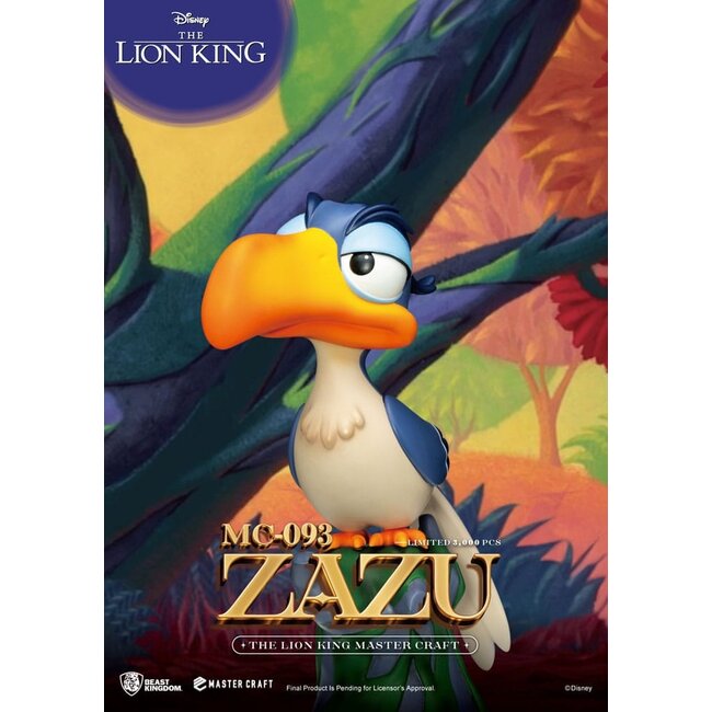 Disney Master Craft Statue Der König der Löwen Zazu 20 cm