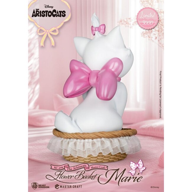 Aristocats Master Craft Statue Blumenkorb Marie 32 cm