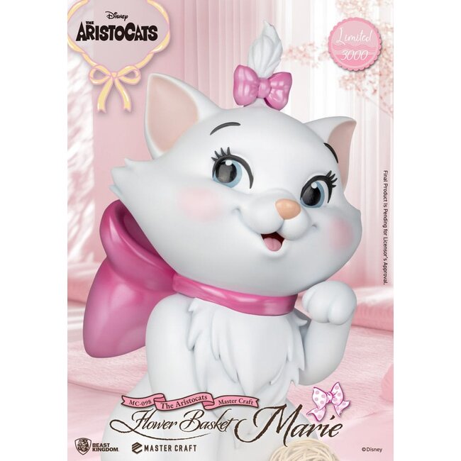 Aristocats Master Craft Statue Blumenkorb Marie 32 cm