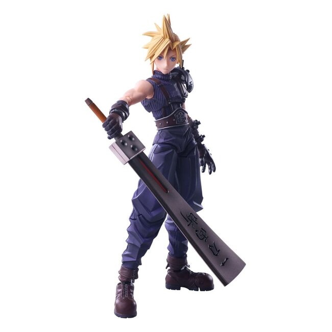 Square-Enix Final Fantasy VII Bring Arts Actionfigur Cloud Strife Hardedge Ver. 15 cm