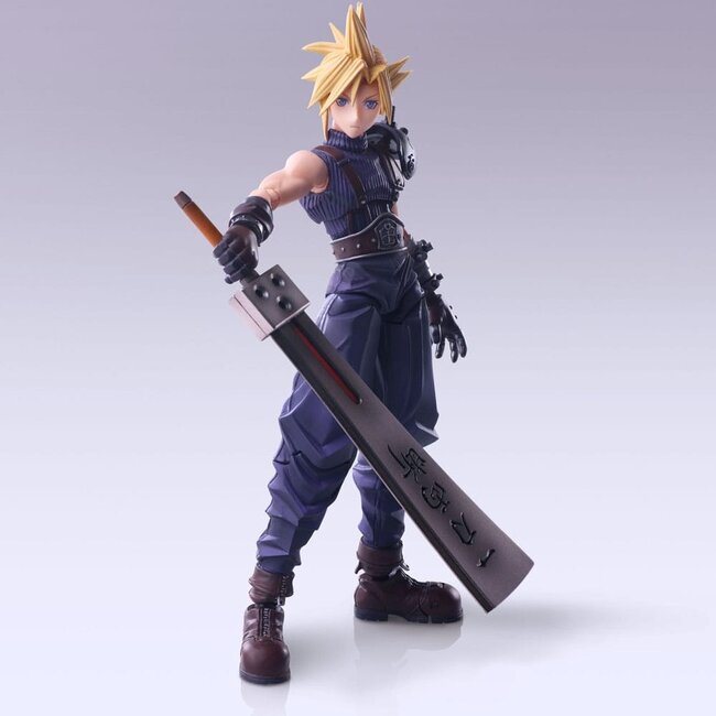 Final Fantasy VII Bring Arts Actionfigur Cloud Strife Hardedge Ver. 15 cm