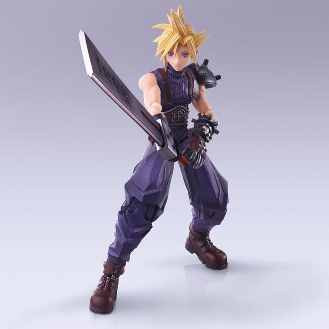 Final Fantasy VII Bring Arts Actionfigur Cloud Strife Hardedge Ver. 15 cm