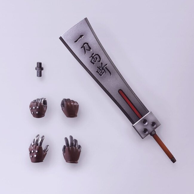 Final Fantasy VII Bring Arts Actionfigur Cloud Strife Hardedge Ver. 15 cm