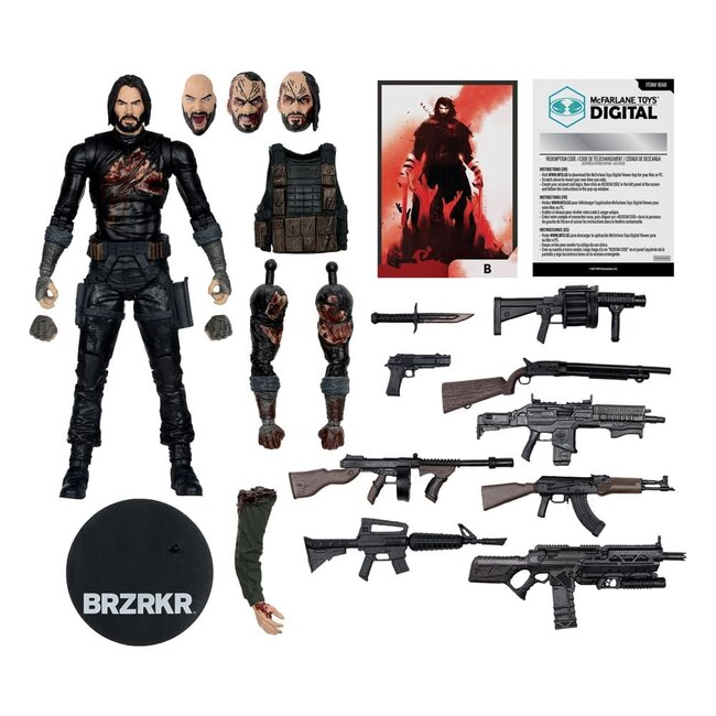DC Direct McFarlane Toys Digitale Actionfigur BRZRKR B 18 cm