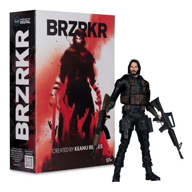 DC Direct McFarlane Toys Digitale Actionfigur BRZRKR B 18 cm