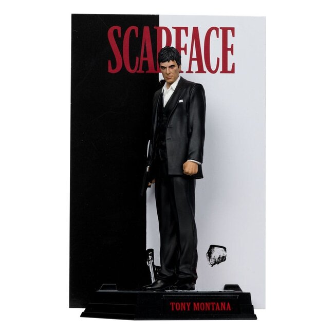 Scarface Movie Maniacs PVC Statue Tony Montana 17 cm