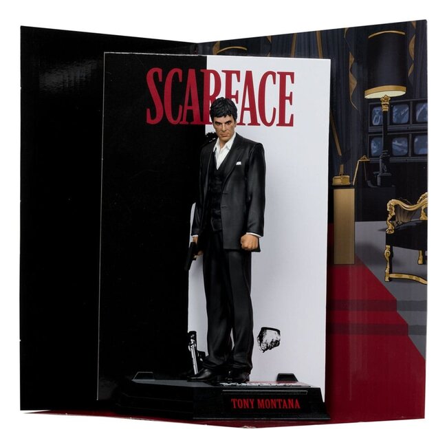 Scarface Movie Maniacs PVC Statue Tony Montana 17 cm