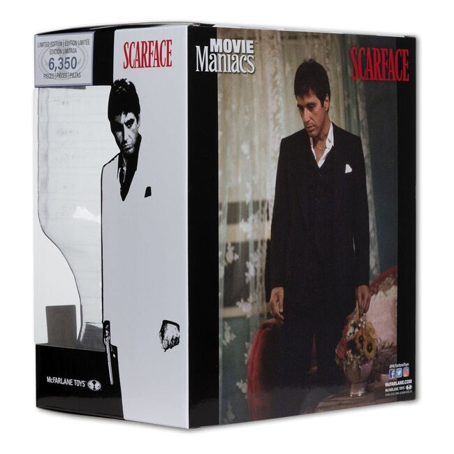Scarface Movie Maniacs PVC Statue Tony Montana 17 cm