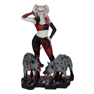 McFarlane Toys DC Direct Harley Quinn: Rot, Weiß & Schwarz Statue 1/10 Harley Quinn von Jenny Frison 19 cm