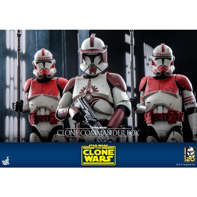 Star Wars: The Clone Wars Action Figure 1/6 Clone Commander Fox 30 cm