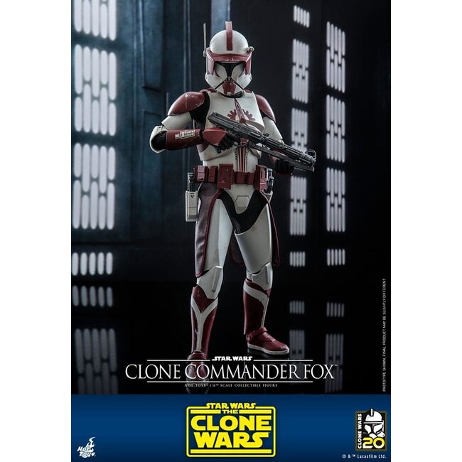 Star Wars: The Clone Wars Action Figure 1/6 Clone Commander Fox 30 cm