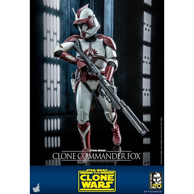 Star Wars: The Clone Wars Actionfigur 1/6 Clone Commander Fox 30 cm