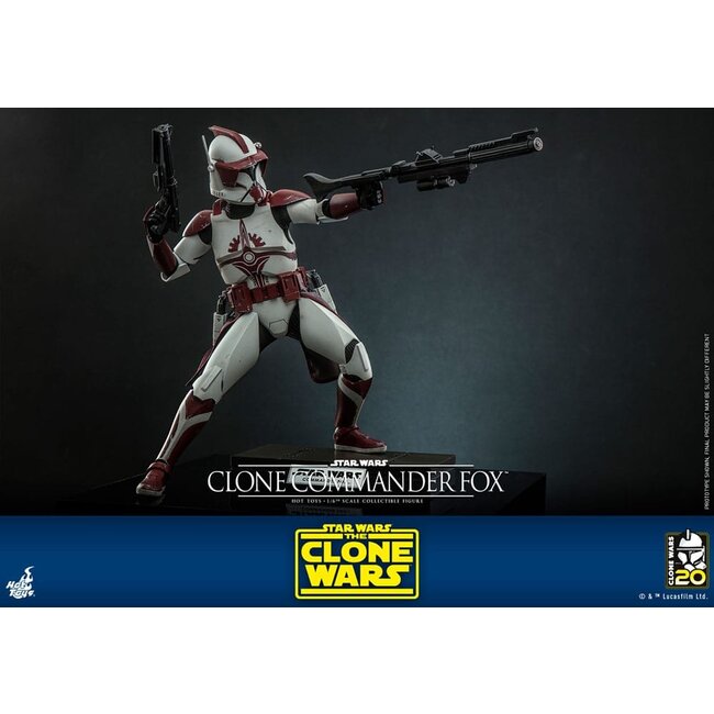 Star Wars: The Clone Wars Action Figure 1/6 Clone Commander Fox 30 cm