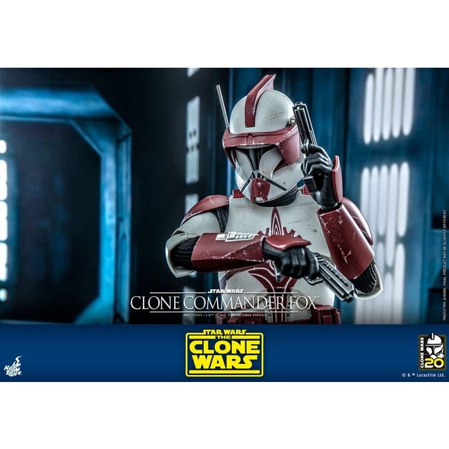 Star Wars: The Clone Wars Actionfigur 1/6 Clone Commander Fox 30 cm