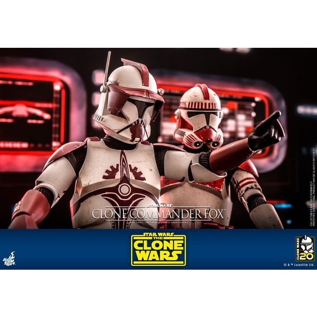 Star Wars: The Clone Wars Actionfigur 1/6 Clone Commander Fox 30 cm