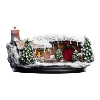 Weta Workshop The Hobbit An Unexpected Journey Statue 35 Bagshot Row Christmas Edition 7 cm