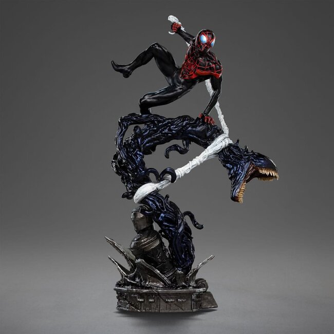 Spider-Man vs. Villains Diorama BDS Art Scale Statue 1/10 Miles Morales 32 cm