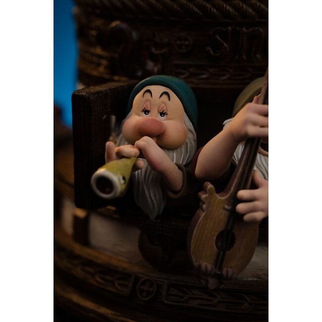 Snow White and the Seven Dwarves Art Scale Statue 1/10 Snow White and Dopey Deluxe Edition 21 cm