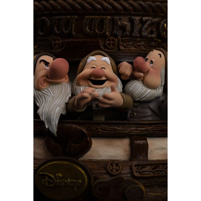 Snow White and the Seven Dwarves Art Scale Statue 1/10 Snow White and Dopey Deluxe Edition 21 cm