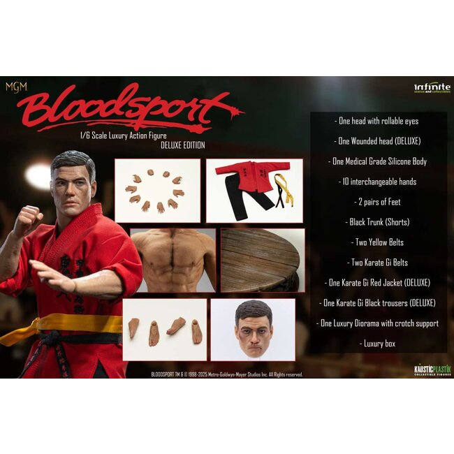 Bloodsport Frank Dux 1/6 Actionfigur Deluxe Edition