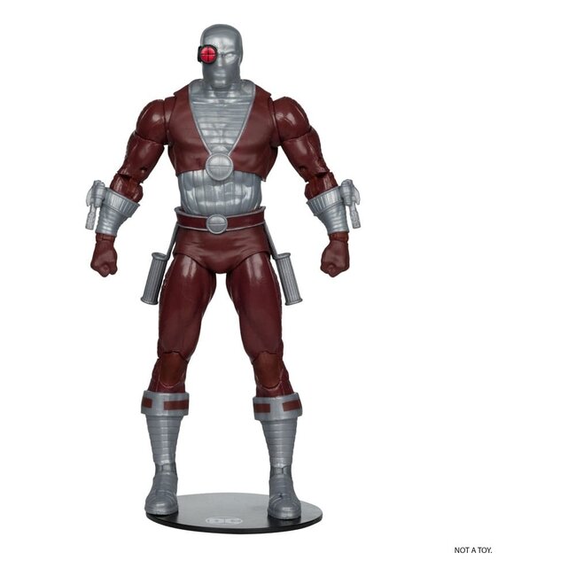 DC Multiverse McFarlane Collector Edition Actionfigur #35 Deadshot Platinum 18 cm