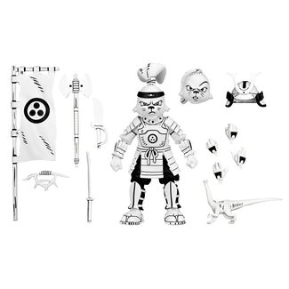 NECA  Usagi Yojimbo Action Figure Samurai Usagi Yojimbo Black & White Figure 18 cm